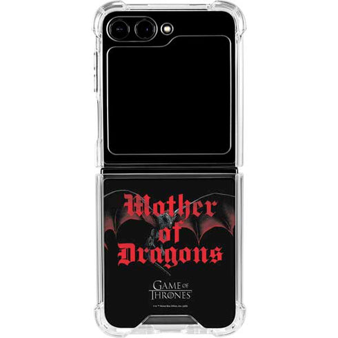 Game of Thrones: Mother of Dragons Galaxy Z Flip6 Clear Case